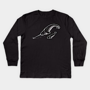 Magical Narwhals Kids Long Sleeve T-Shirt